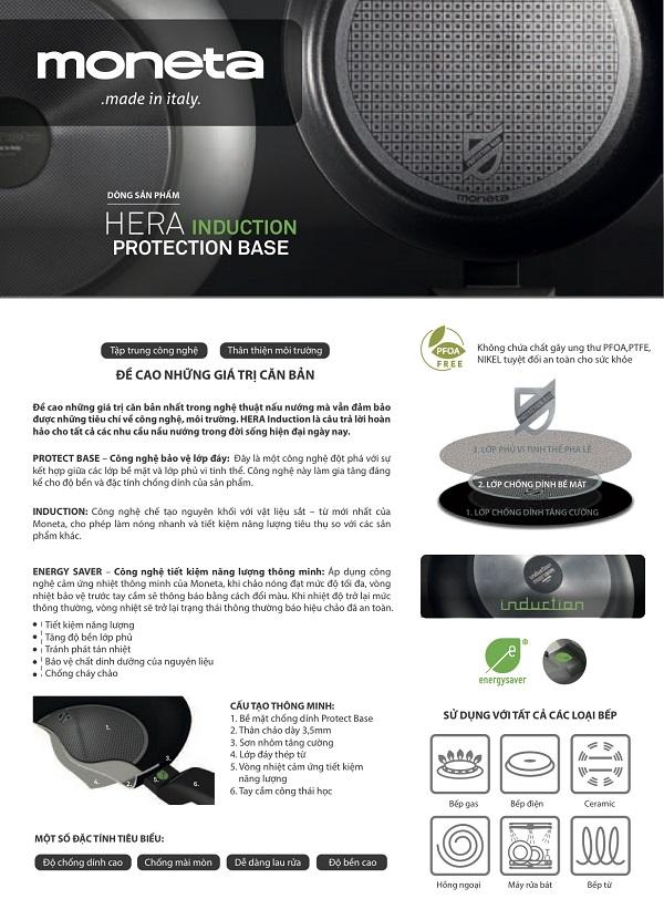 Chảo Moneta Frypan Hera 30cm
