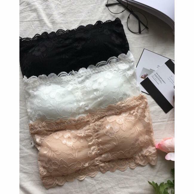 Bra ren cúp ngực,  Áo Bara Ren Ống Cúp Ngực ( bra quây - yếm )