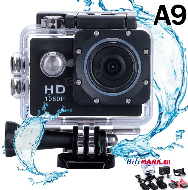 CAMERA HÀNH TRÌNH XE MÁY A8/A9- LCD 1.5'