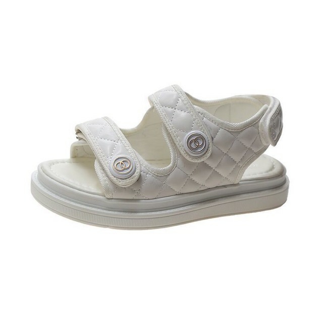 Sandal Hàn Quốc 3 quai 2 màu đen trắng