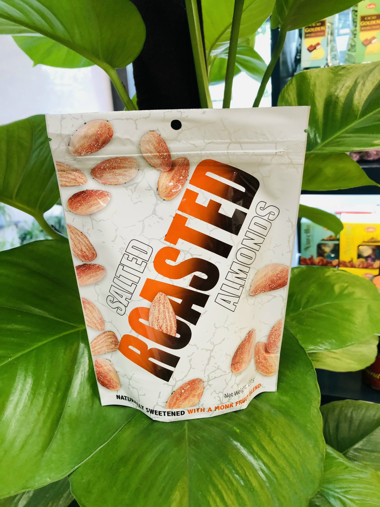 Hạt hạnh nhân rang muối 100g túi