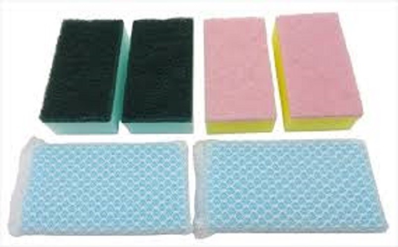 Miếng Mút Rửa Chén Bát Bộ 6 Chiếc - Hàng Nội Địa Nhật