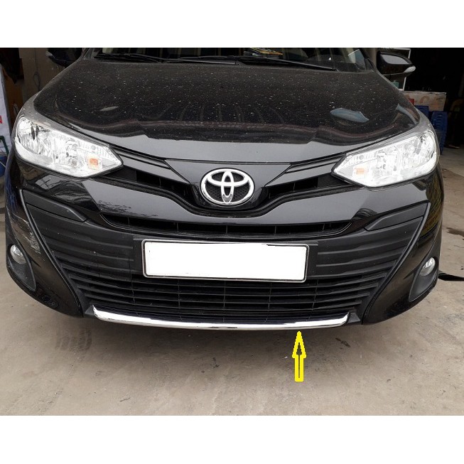 Ốp cản trước Vios 2020, 2019 không lắp cho đời 2021