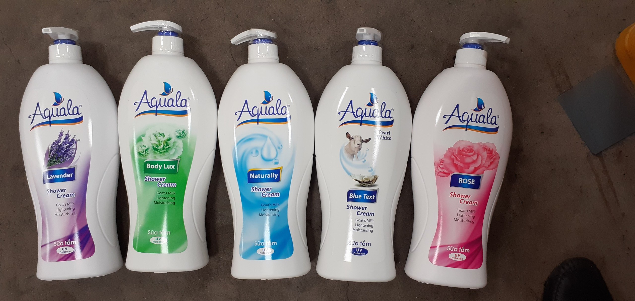 [HCM]Sữa tắm dưỡng ẩm Aquala 1200ml