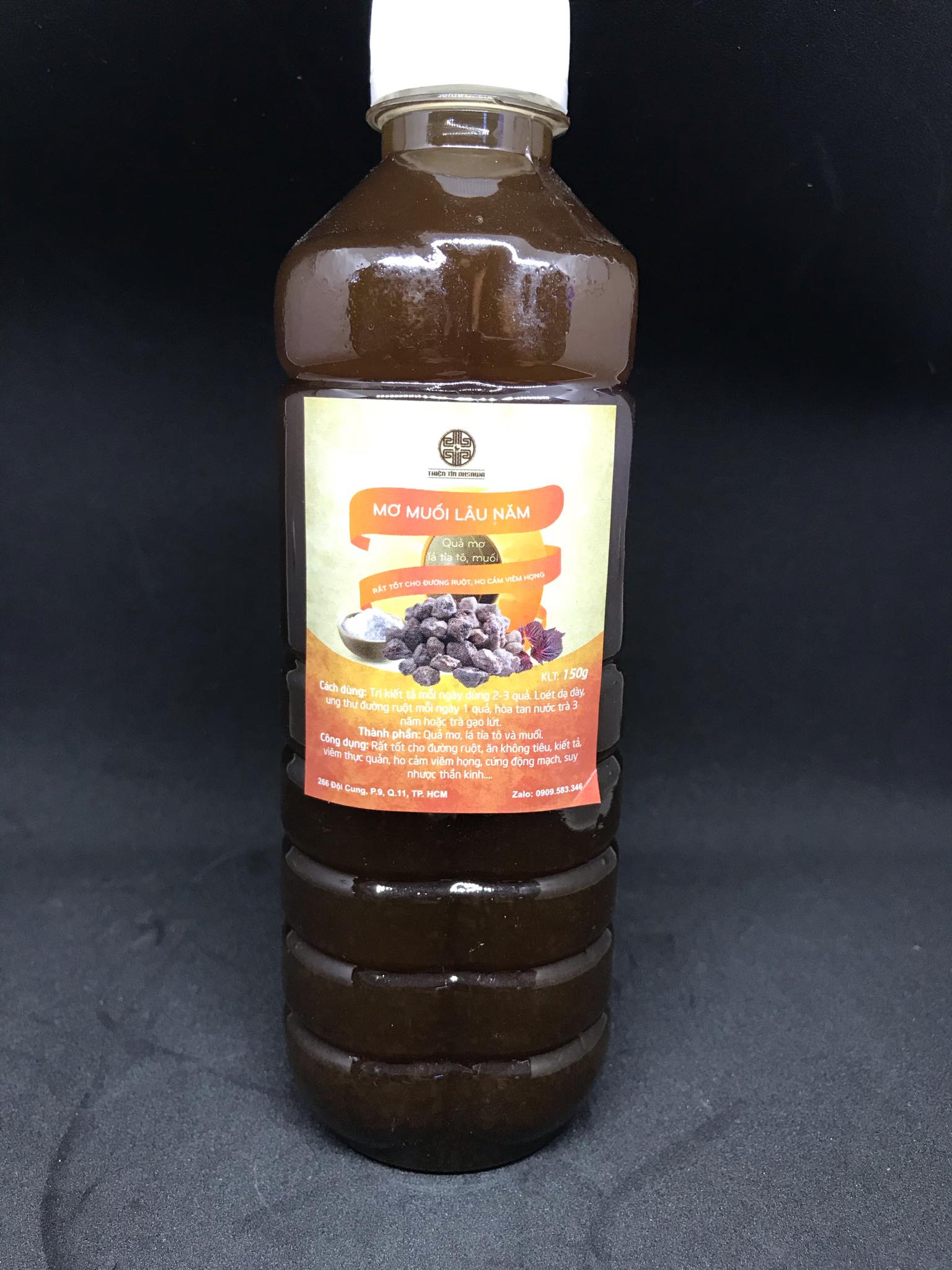 Nước mơ 3 năm nguyên chất chai 500ml