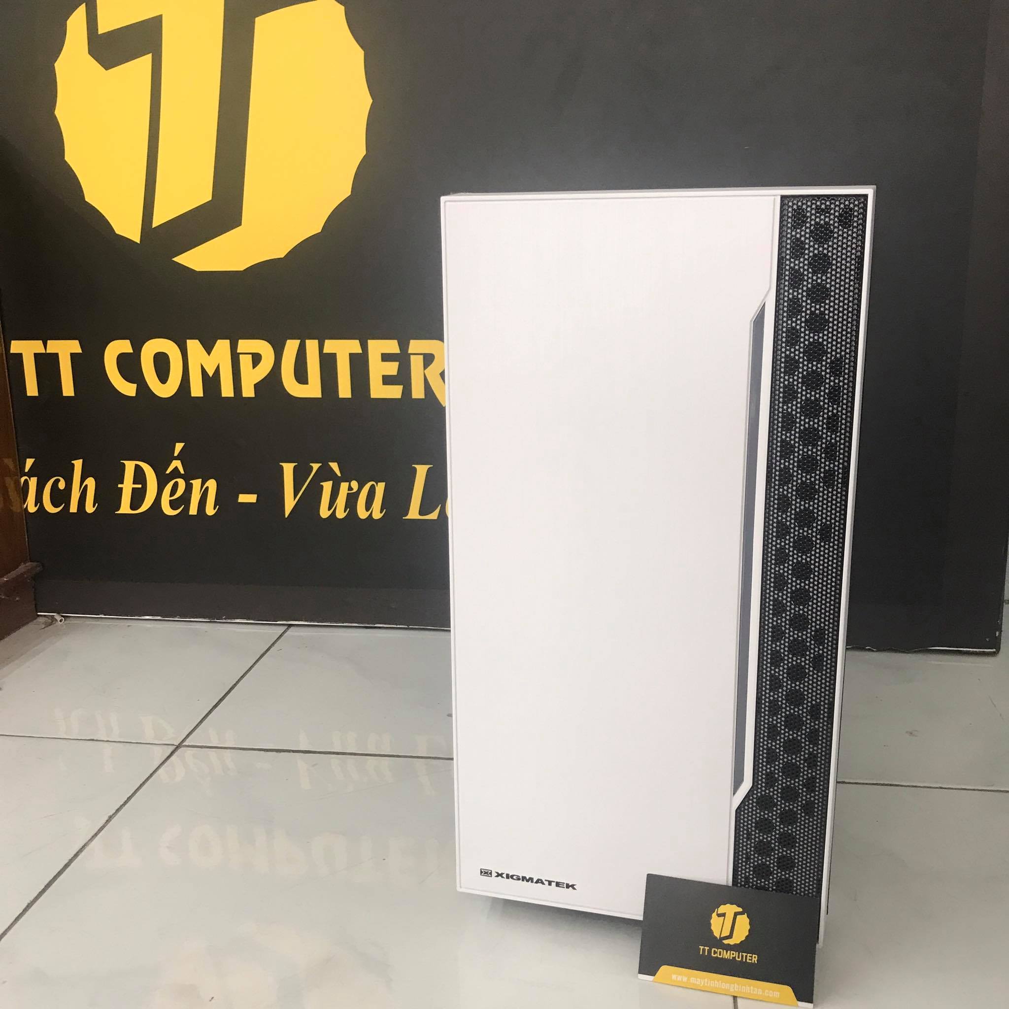 CASE XIGMATEK GEMINI WHITE KHÔNG KÈM FAN