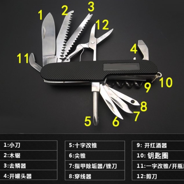 Bộ Dụng Cụ Đa Năng Scraper Saber - 11 Chức Năng