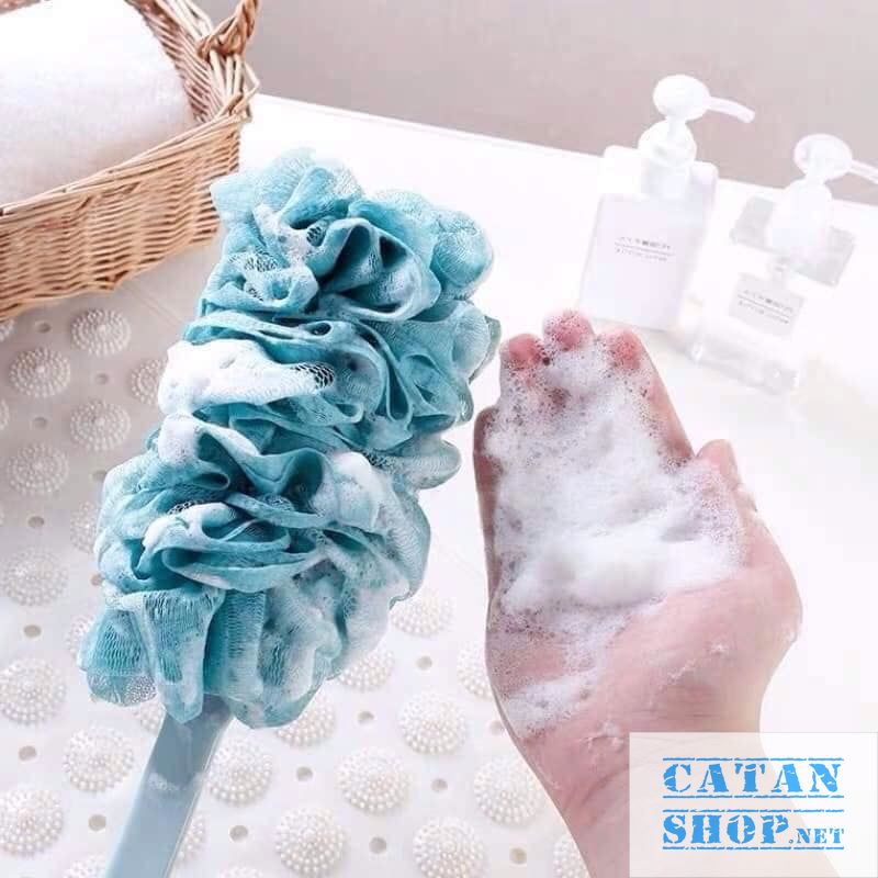 [HCM]DÂY CHÀ LƯNG SILICONE TẨY TẾ BÀO CHẾT GIÚP LƯU THÔNG MÁU DÂY TẮM CHÀ LƯNG 2 MẶT SILICONE GD273-ChaLung-Sili