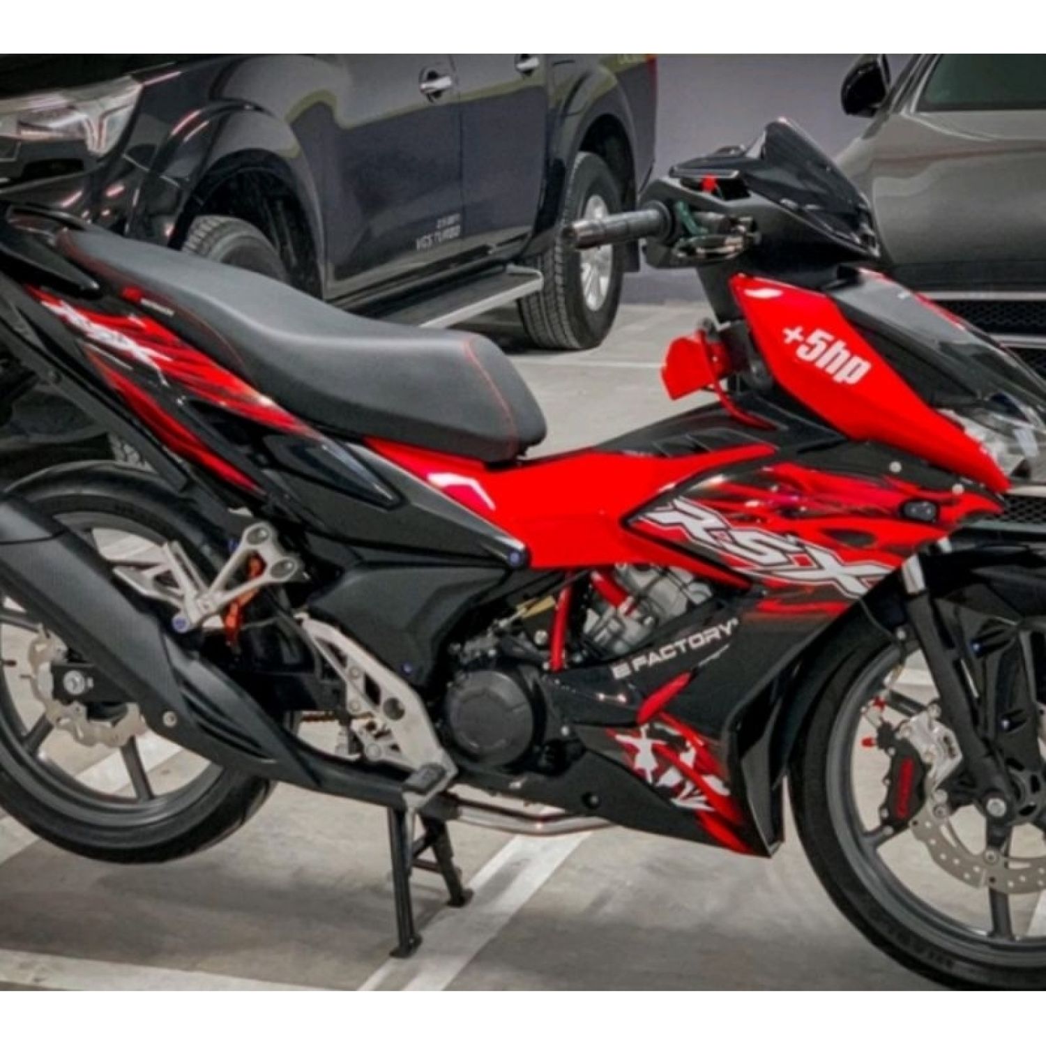 Tem Lửa Rời Honda Winner X V2 Rsx Đỏ Đen