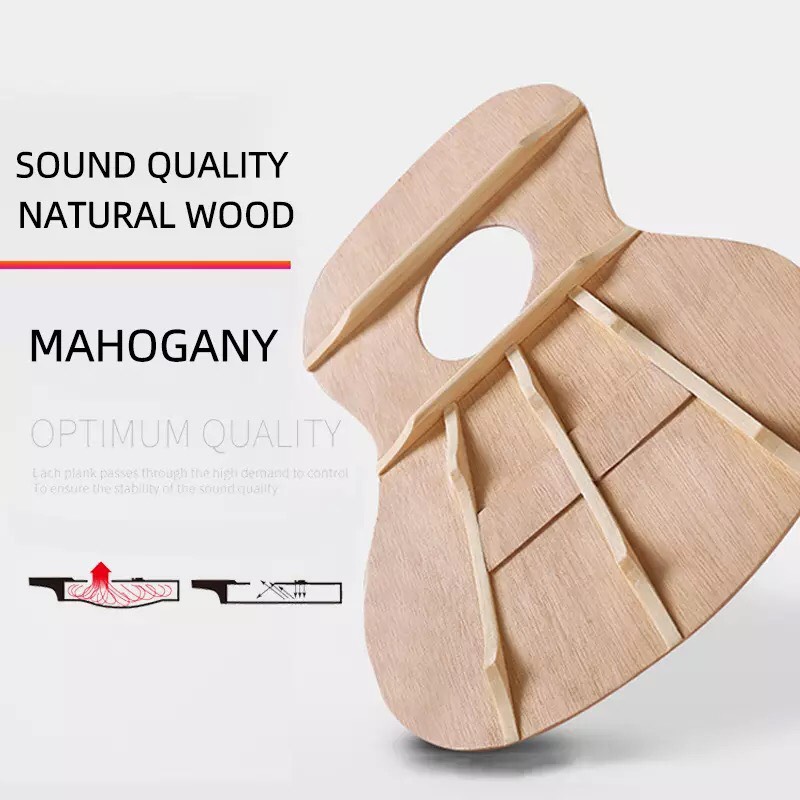 Đàn UKULELE SOPRANO 21’ CAO CẤP Tặng kèm pick,GT