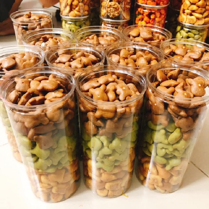 450g bánh gấu 3 vị