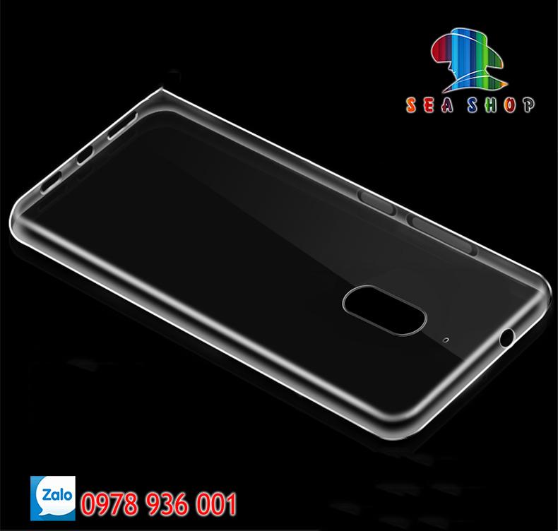 Ốp lưng Nokia 6 Nhựa dẻo - trong suốt