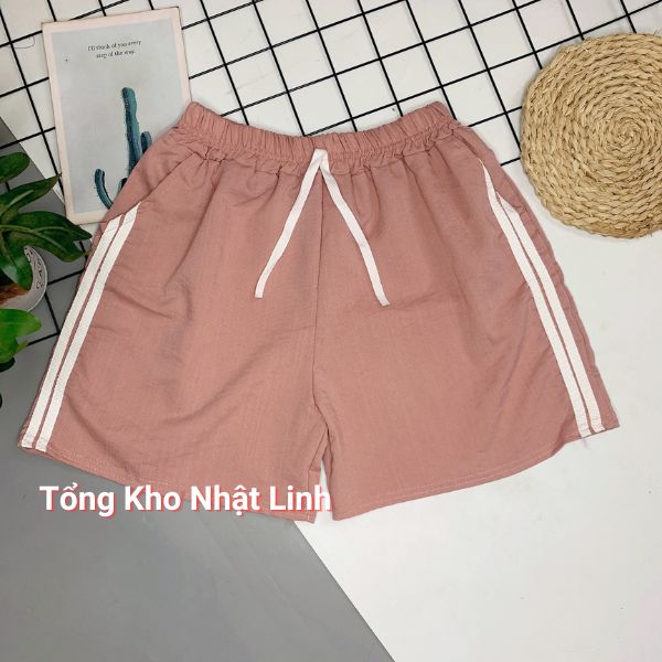 Quần đùi nữ mặc ở nhà form rộng giá rẻ cute dễ thương chất liệu mềm mại thoáng mát NHẬT LINH - Q366