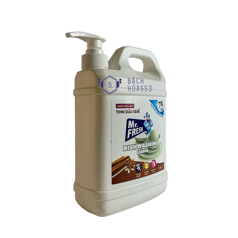 Nước rửa chén đậm đặc Mr.Fresh Hando 1.6L HD90