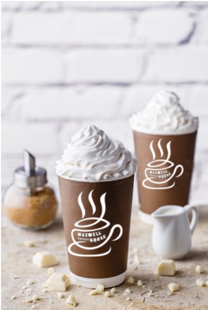 Cafe bột Không đường Không Cafein MaxWell House( eat clean, keto, tiểu đường)