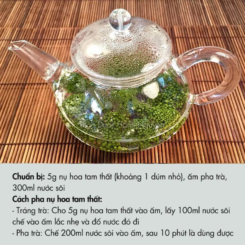 100g Nụ Hoa Tam Thất SAPA Loại 1 (Nụ xanh, đẹp)