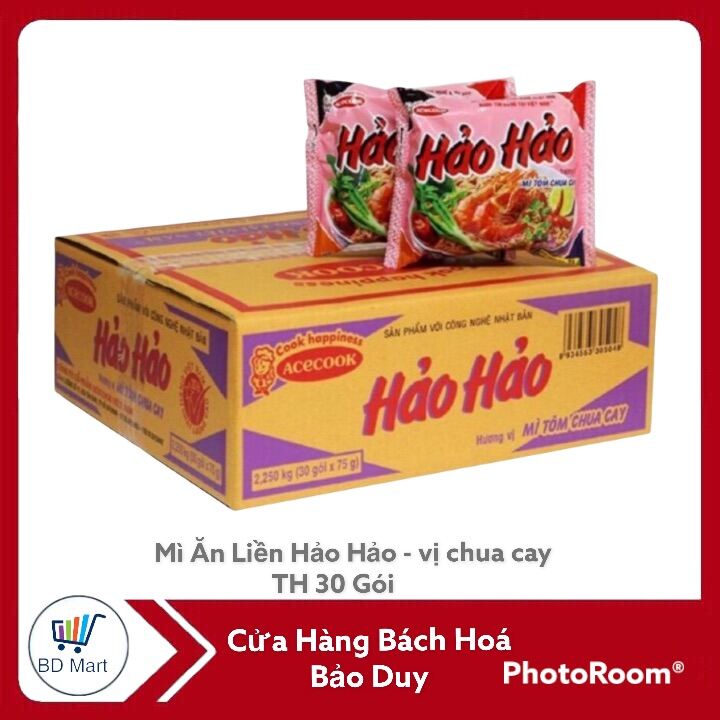 CB 15 GÓI MÌ HẢO HẢO TÔM CHUA CAY 75GR - 38165