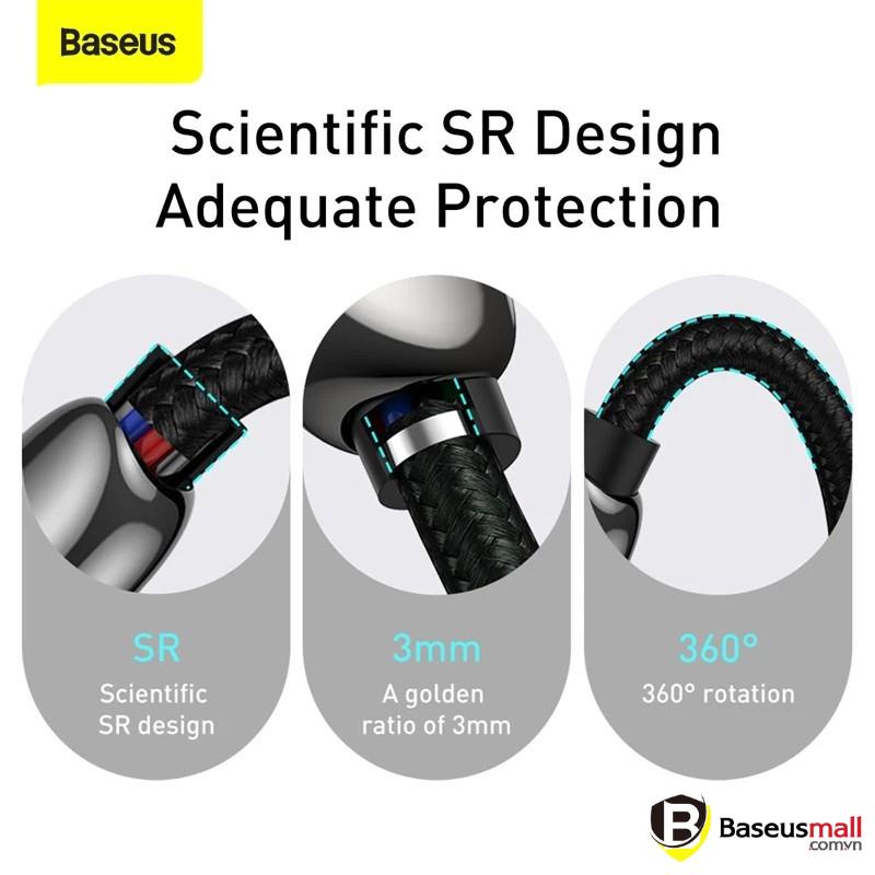 Cáp sạc nhanh C to C 100W Baseus Display Fast Charging Data Cable