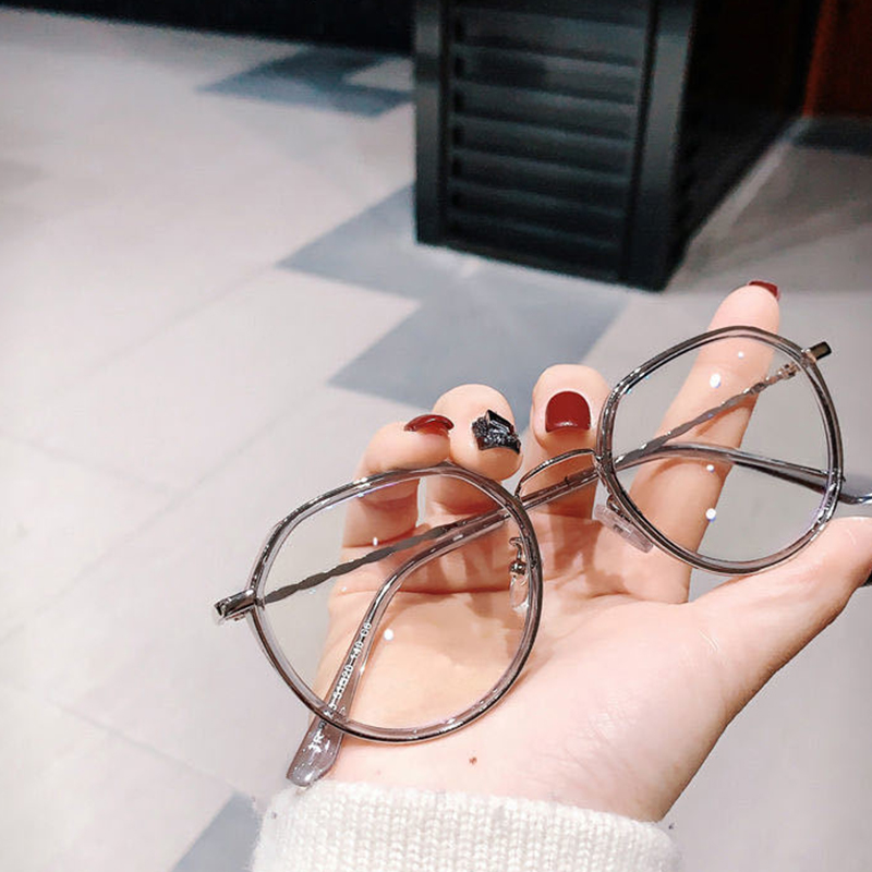 Polygon frame ultralight metal frame glasses
