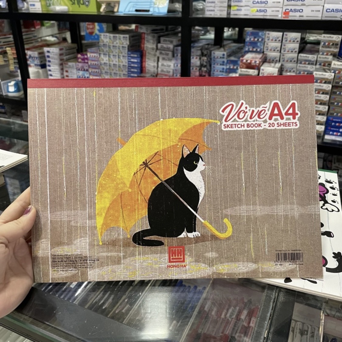 Vở Vẽ A4 Hồng HÀ