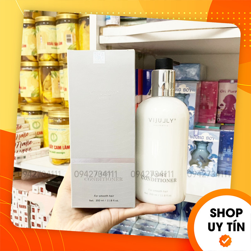[Chính hãng] Combo dưỡng tóc - kích mọc tóc Vijully (Dầu gội + Dầu xả dừa + Tinh dầu bưởi) Vi Jully Cosmetics