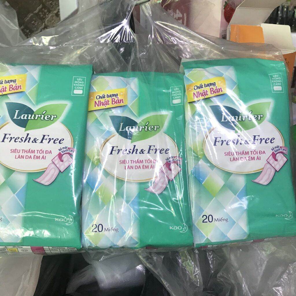BVS FRESH& free laurier 20 miếng( 22cm) có cánh