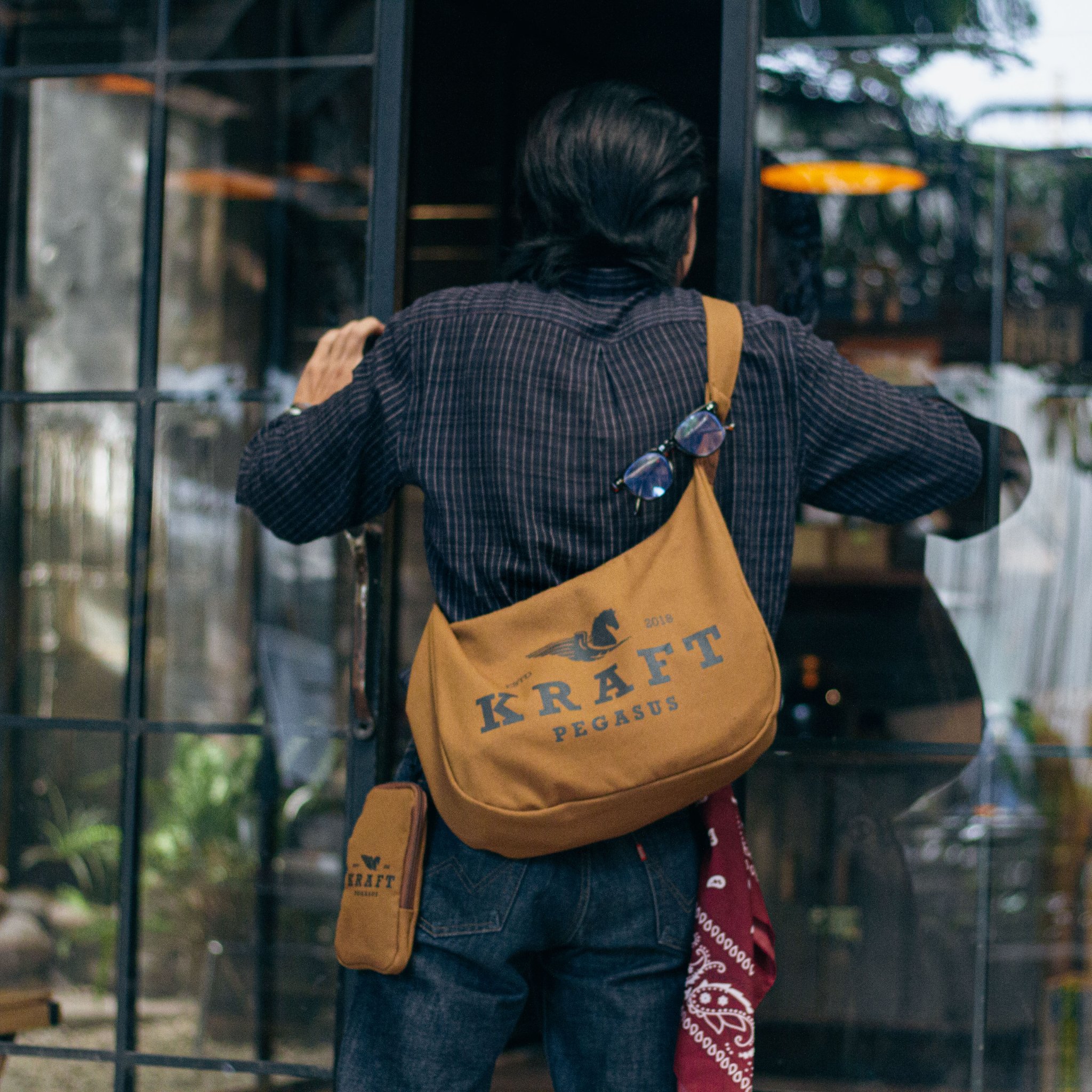 TÚI TOTE KRAFT V4 - MÀU NÂU