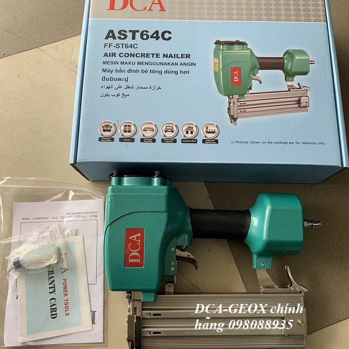 Súng bắn đinh bê tông dùng hơi DCA AST64C