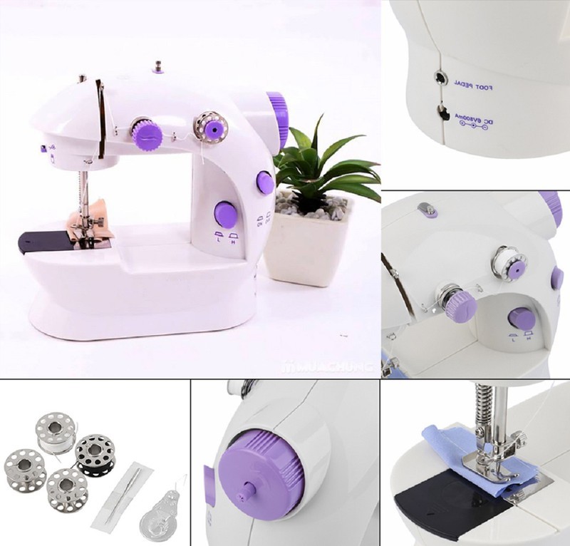 Máy May Mini Gia Đình Cầm Tay-Tiện Lợi, Giá Cả Hợp Lý