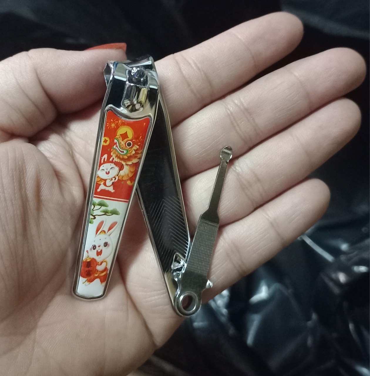 [ 1 cái ] Bấm móng tay chân cỡ lớn, chất liệu inox - hình thật