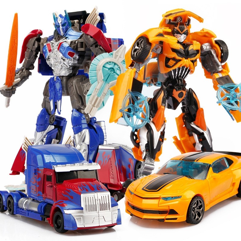 Đồ chơi robot Transformers biến hình B 's Optimus Prime Bumblebee Grimlock Slam Dunk