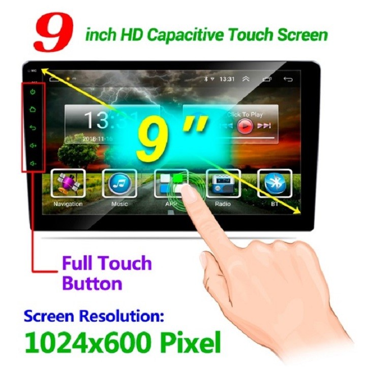 [TẶNG PM VIETMAP S2]Màn hình ANDRODI 0LED C2, Màn hình dvd ô tô Màn hình ô tô android xem bản đồ GPS chỉ đường có TIẾNG VIỆT màn hình ô tô cảnh báo tốc độ man hinh xe oto gia re gia dau dvd xe oto đầu dvd cho xe hơi. MÀN HÌNH ANDROI OTO