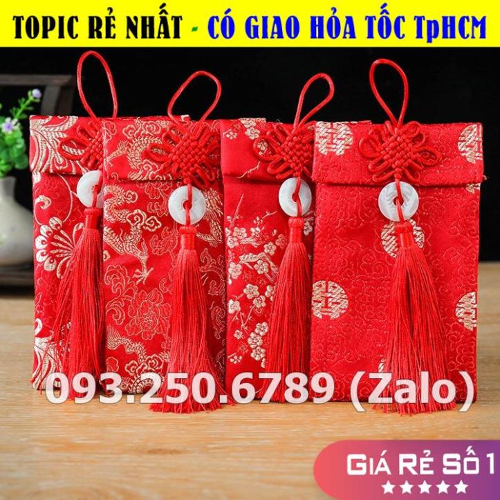 Bao Lì Xì Gấm Cao Cấp Ngày Tết , Cưới Hỏi , Có vải lót bên trong
