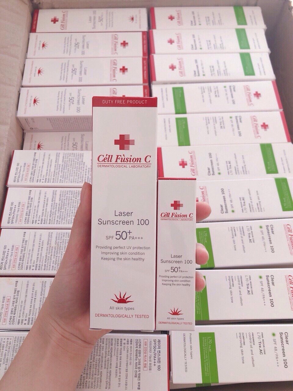 Kem chống nắng Cell Fusion C Mini 10ml