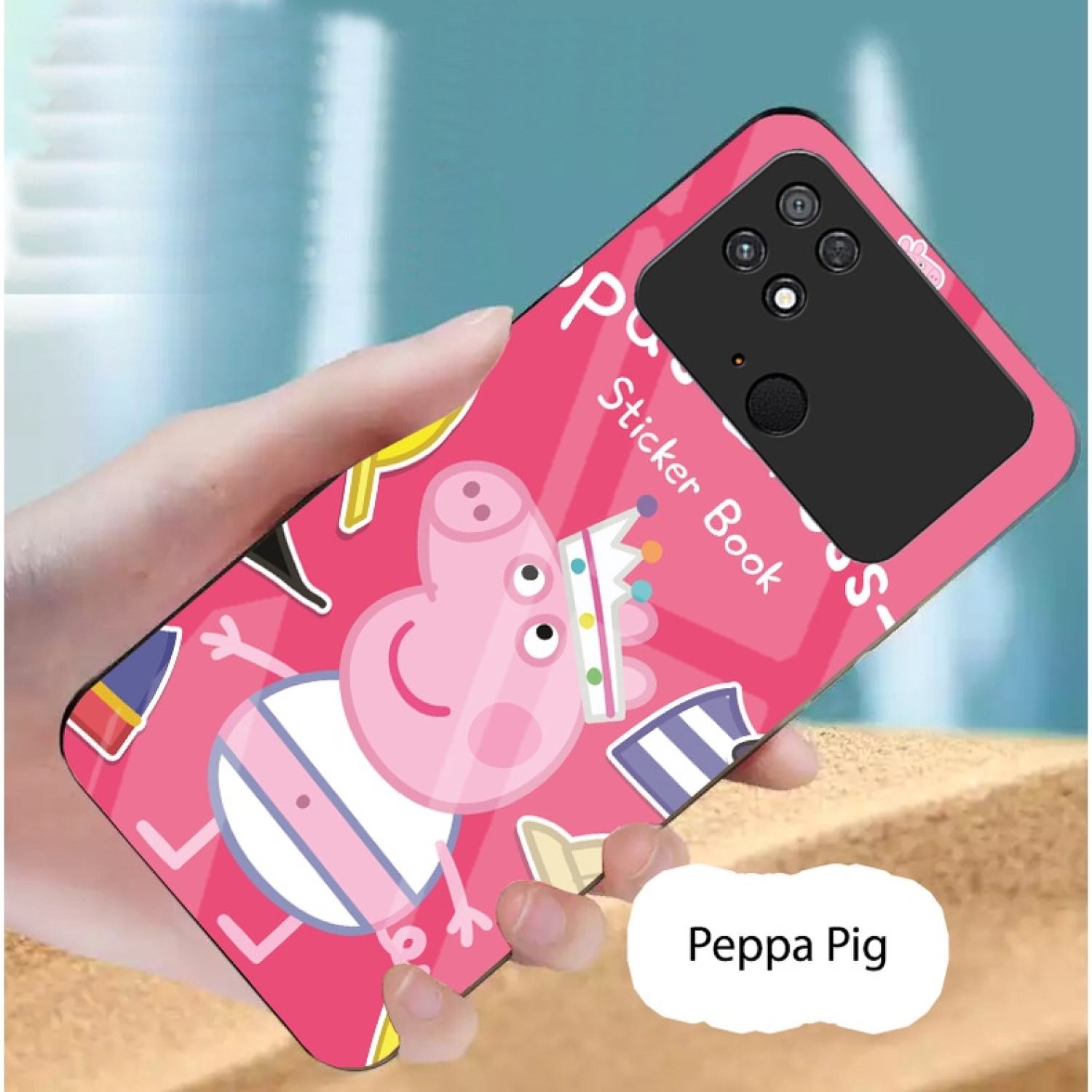 Ốp Lưng XIAOMI POCO C40 mặt kính gương bóng
