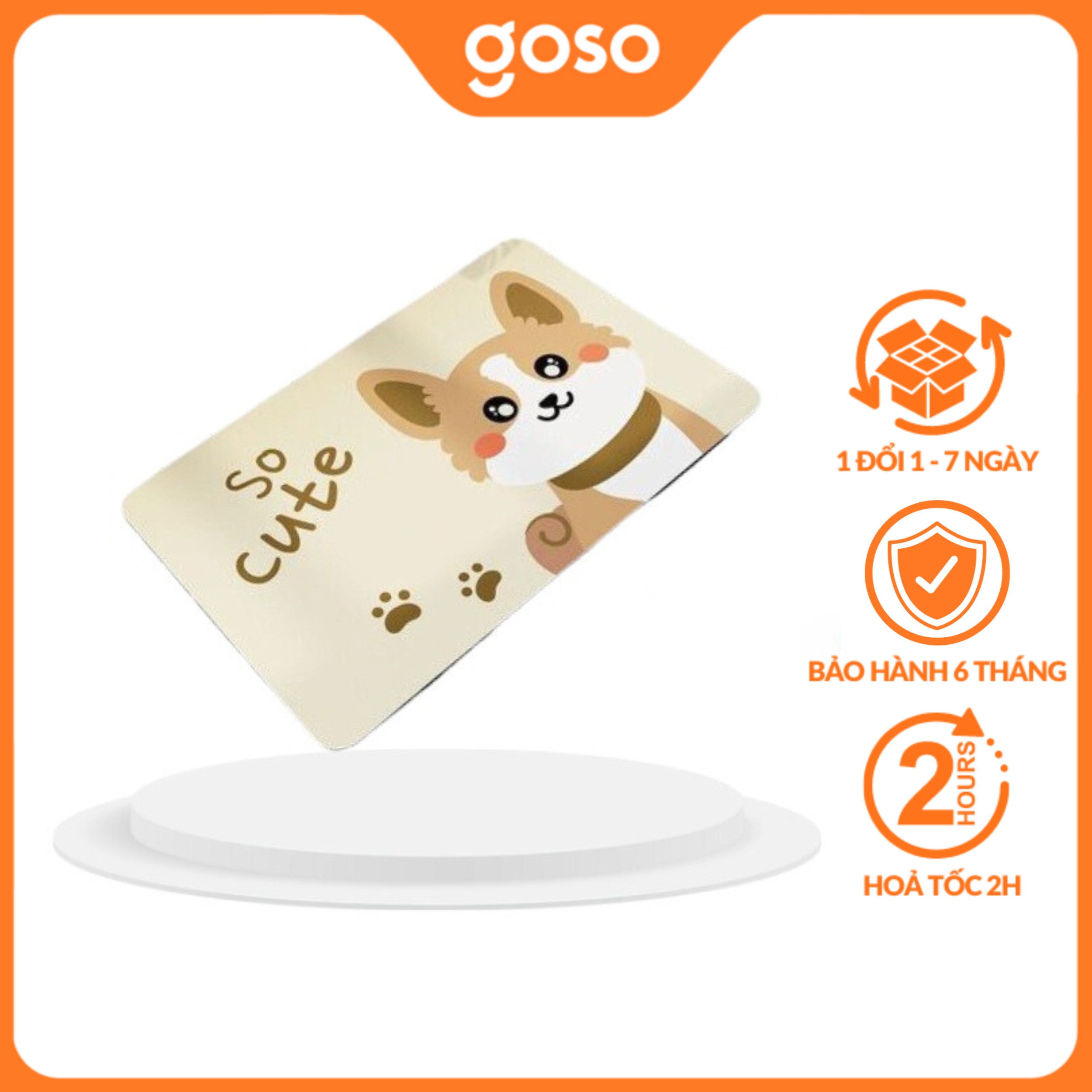 Thảm Chùi Chân Silicon THA-05 In Hình Thú Cưng 3D Cao Cấp