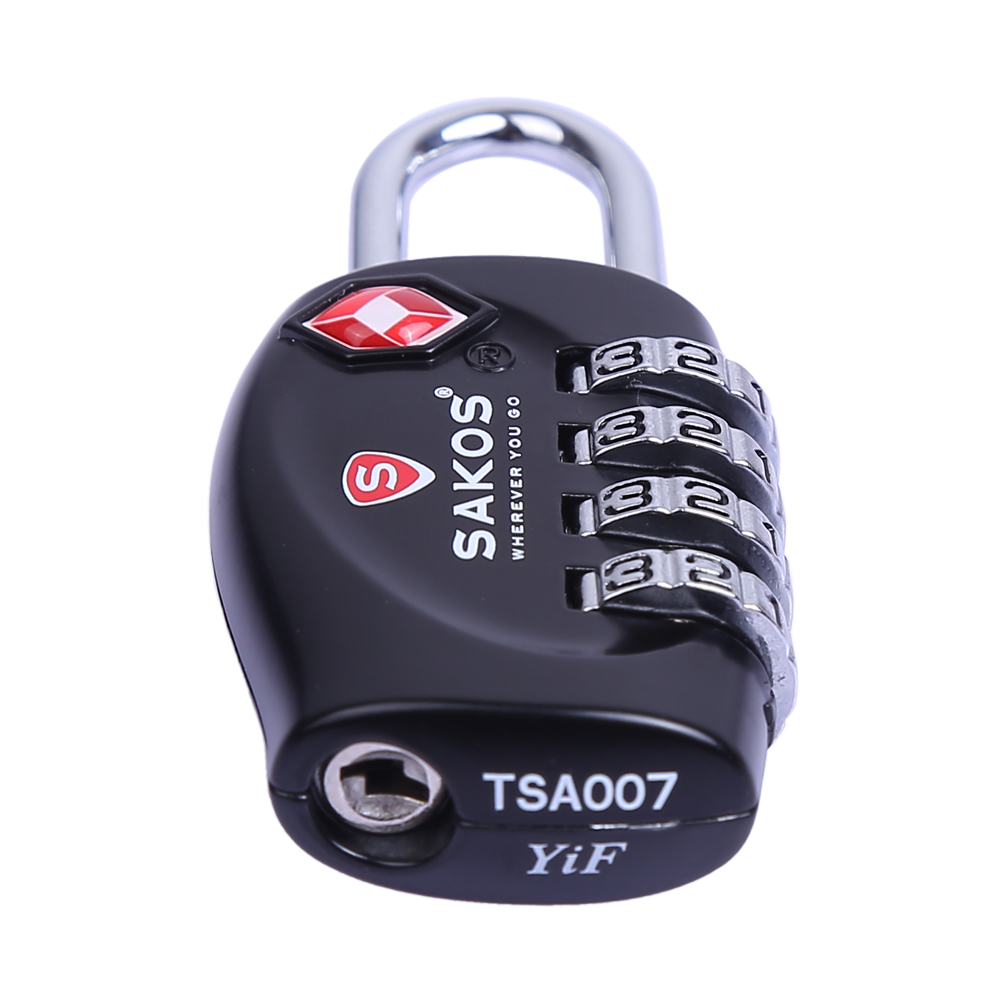 Ổ khóa du lịch TSA SAKOS YLA008 Bảo Vệ Hành Lý Tối Ưu