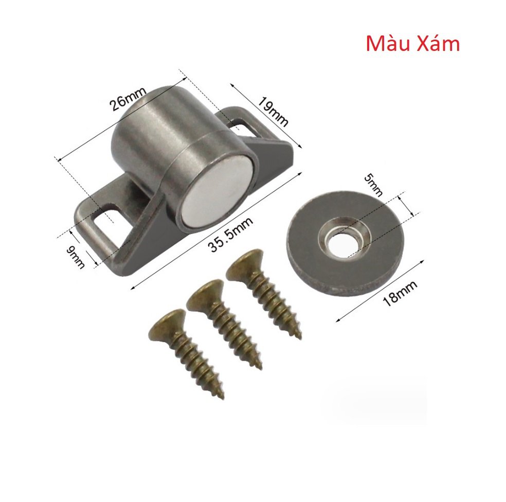 Strong suction magnet lock used for wardrobe, study, folding door. Th1133 a
