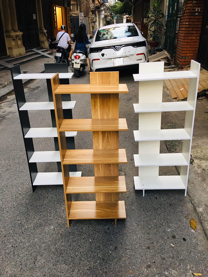 KỆ GỖ GÓC TƯỜNG ĐA NĂNG 5 TẦNG