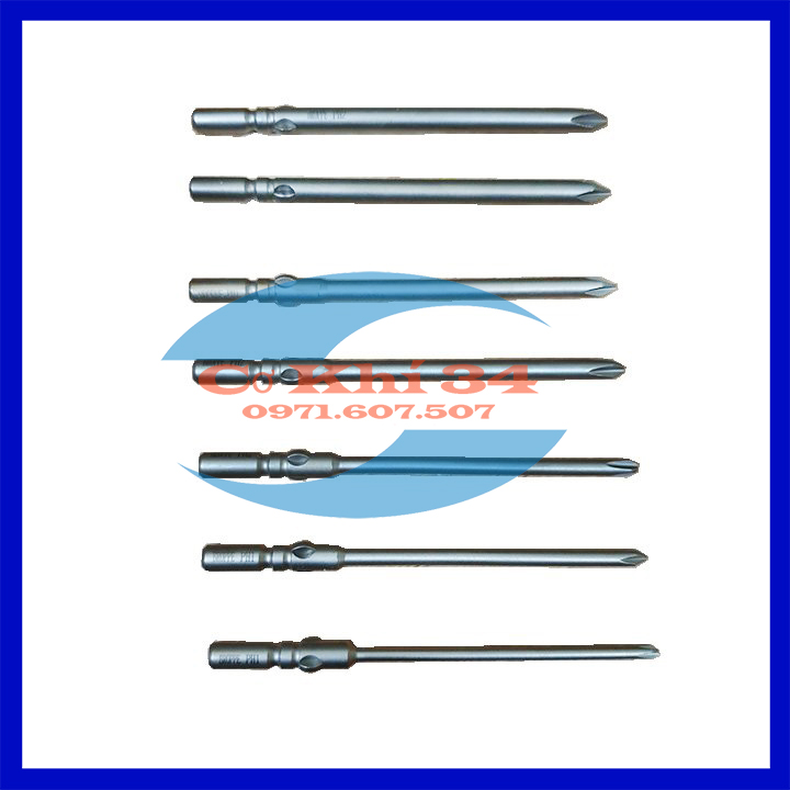 Bộ 7 tô vít bake 802 chuôi cánh bướm PHI 6mm dài 100mm