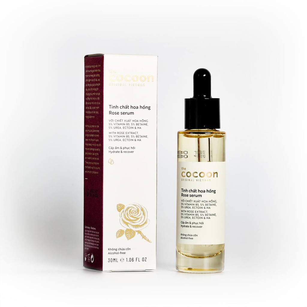 [CHÍNH HÃNG] Serum Tinh Chất Hoa Hồng Cocoon Thuần Chay