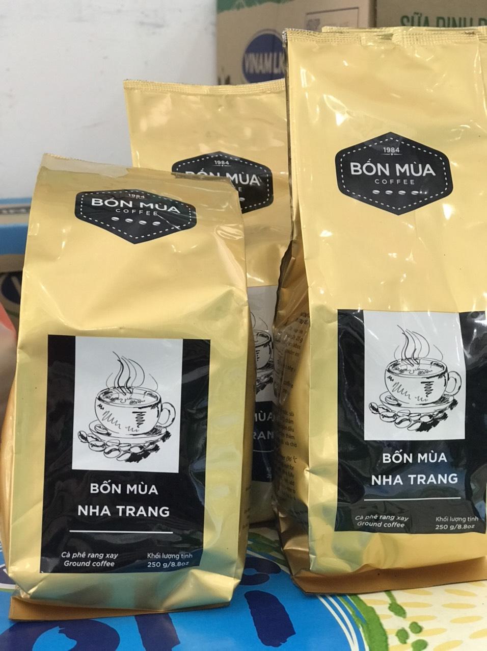 CÀ PHÊ HẠT RANG XAY NGUYÊN CHẤT BỐN MÙA