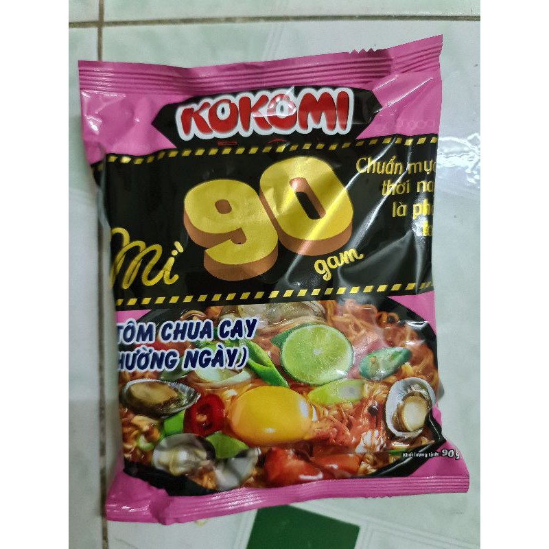 Combo 5 gói mì Kokomi 90 Tôm chua cay 90g