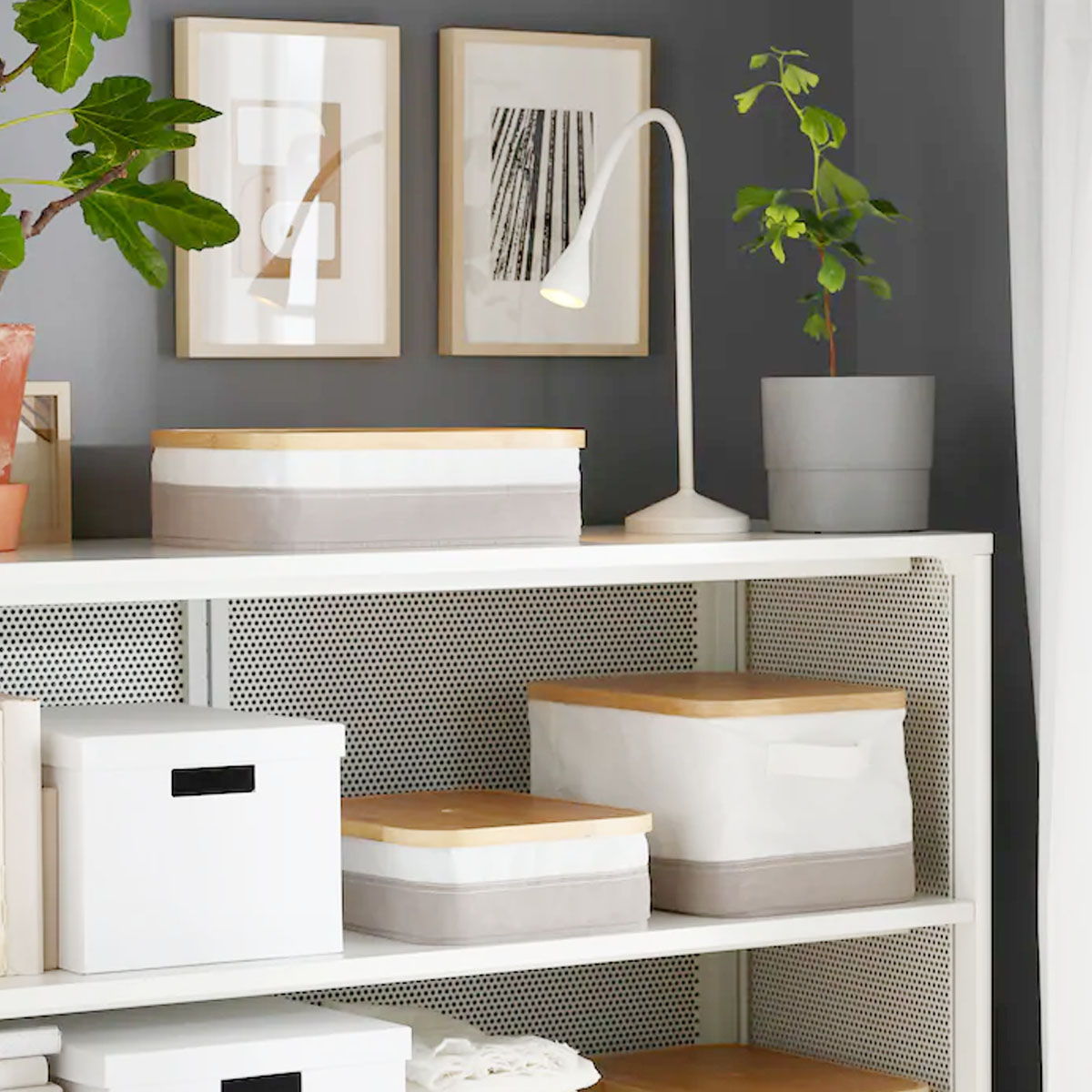 [HCM] ĐÈN BÀN IKEA CHÍNH HÃNG – NAVLINGE (Trắng)