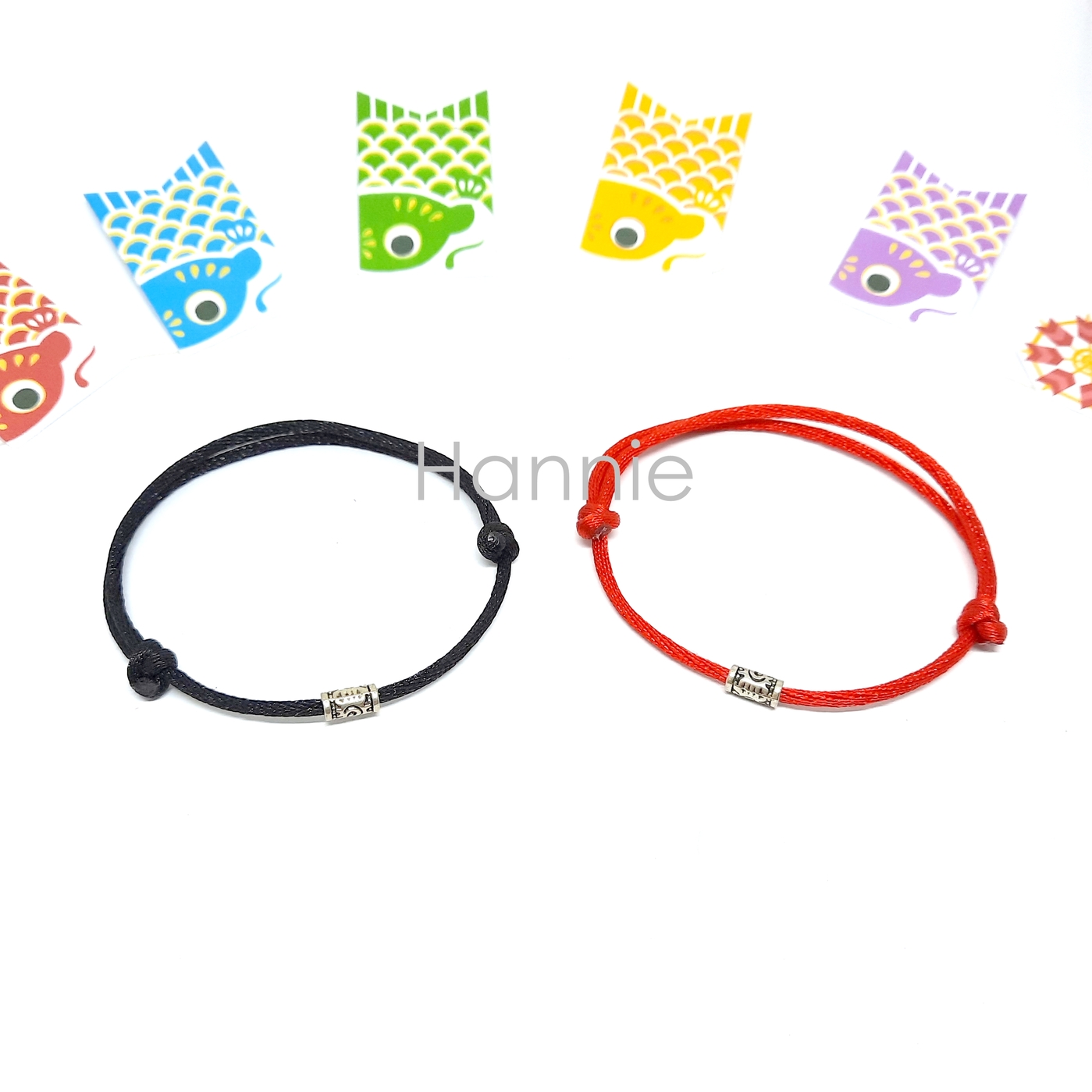 Vòng tay chỉ may mắn khúc bạc khóa trượt 2mm đeo tay nam nữ - Lucky Bracelet