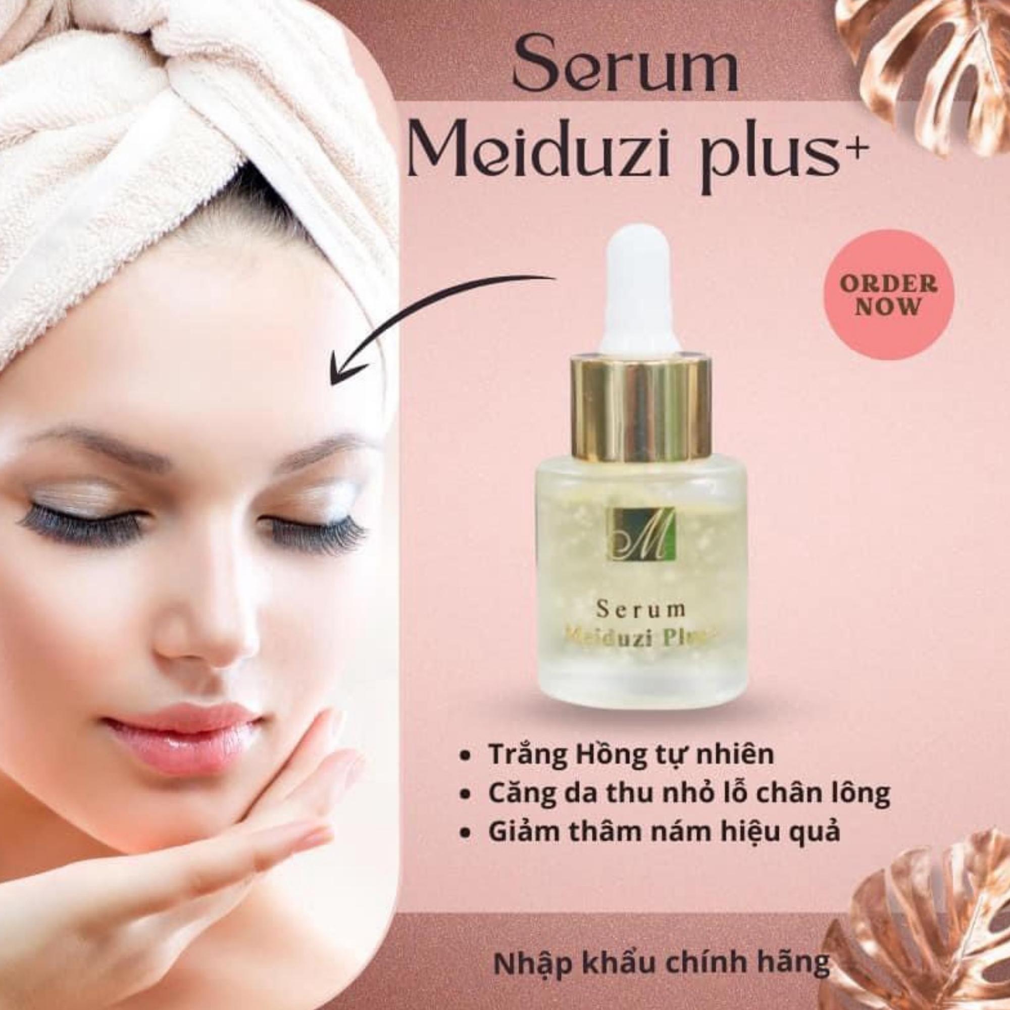 Serum Dưỡng Da Meiduzi Plus Chính Hãng Giảm Thâm Se Khít Lỗ Chân Lông