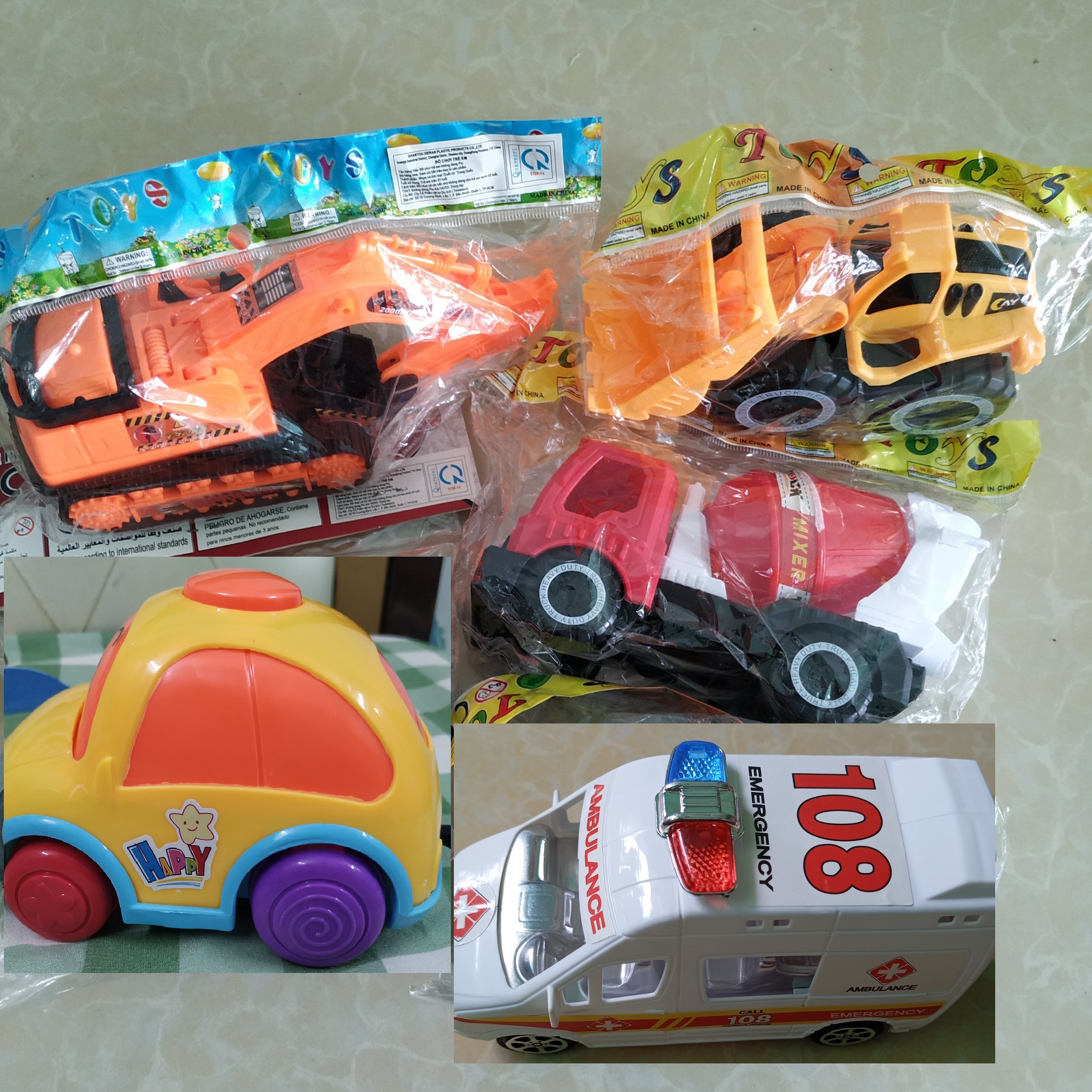 Combo 5 món đồ chơi đồng giá 100K