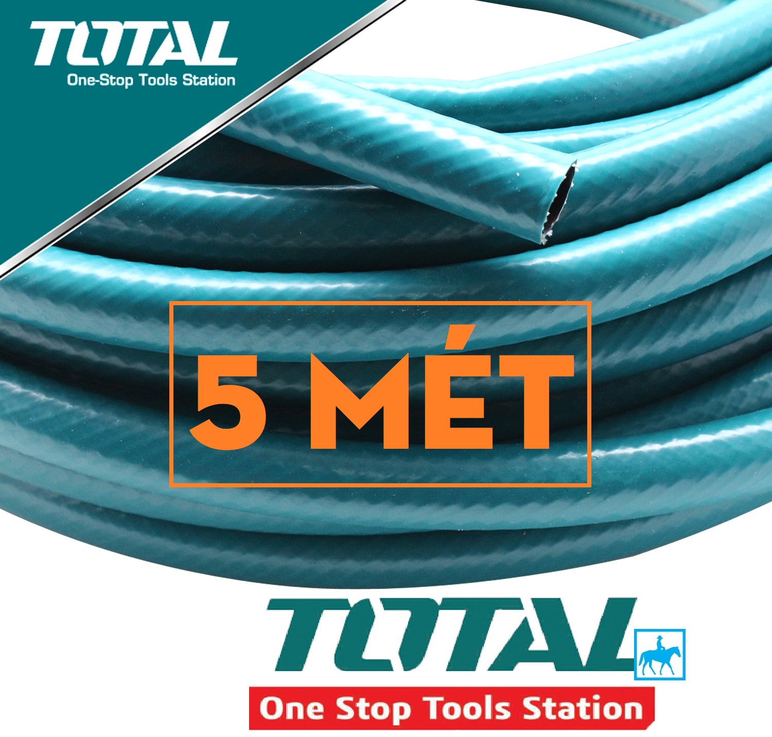 Vòi Xịt Phun Nước và Khớp Nối Tưới Cây Chỉnh Tia Lõi Kim Loại TOTAL THZATN1031 THWS010301