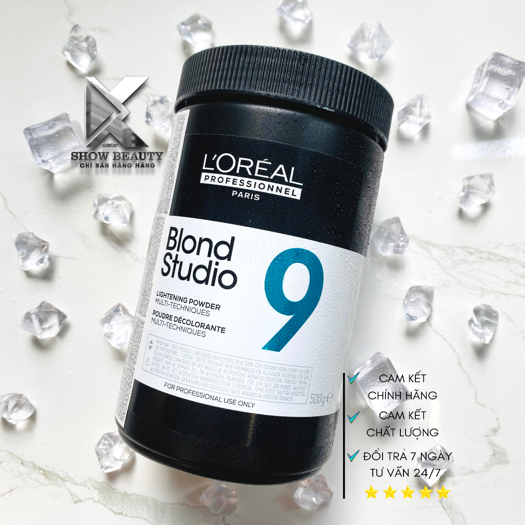 Bột Tẩy Tóc Loreal Nâng Sáng Tóc Lên Đến 9 Cấp Độ - Loreal Professionnel