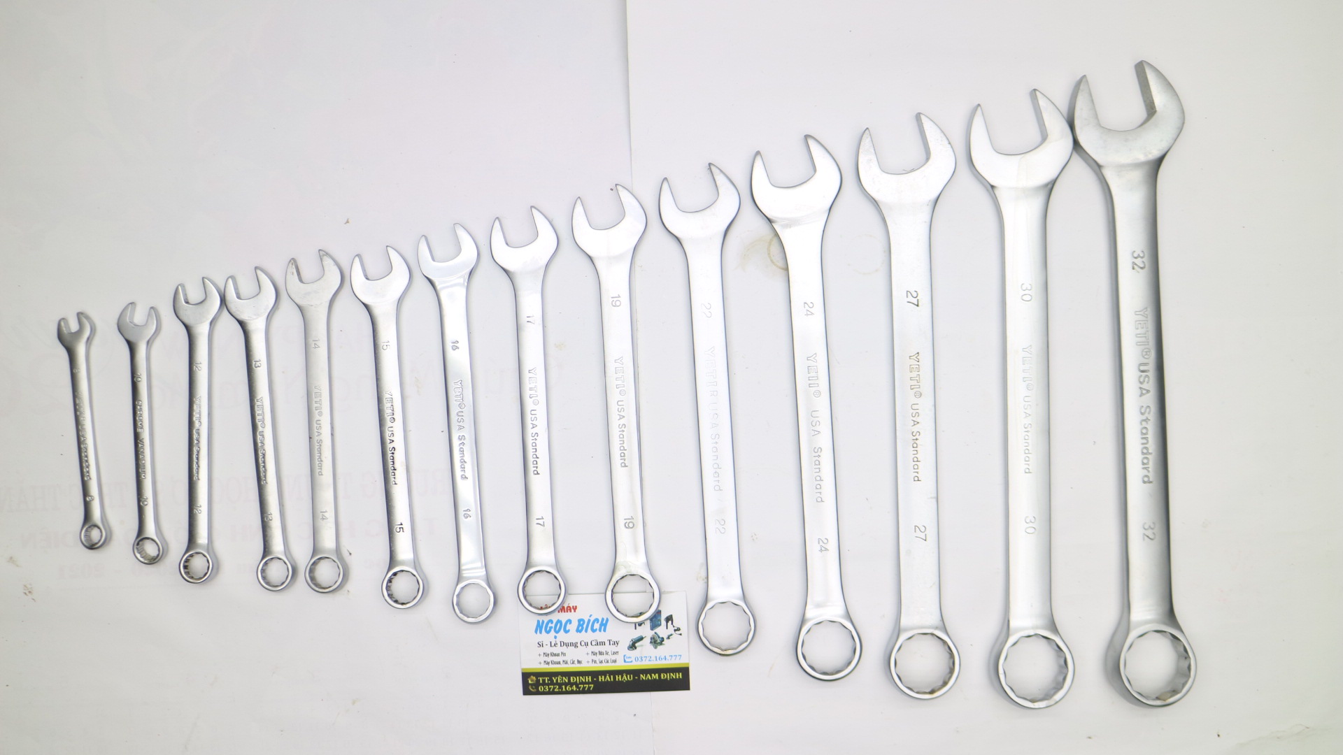 Vòng Miệng ( Cờ Lê ) Yeti Lẻ đủ size (có từ Size 6mm đến size 32mm )